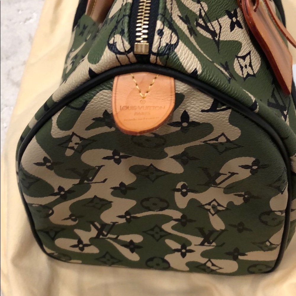Rare Louis Vuitton Camo Murakami 35 Sp… - Picture 6 of 8